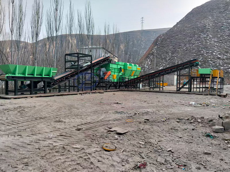 廣西南寧建筑裝修垃圾分揀現場